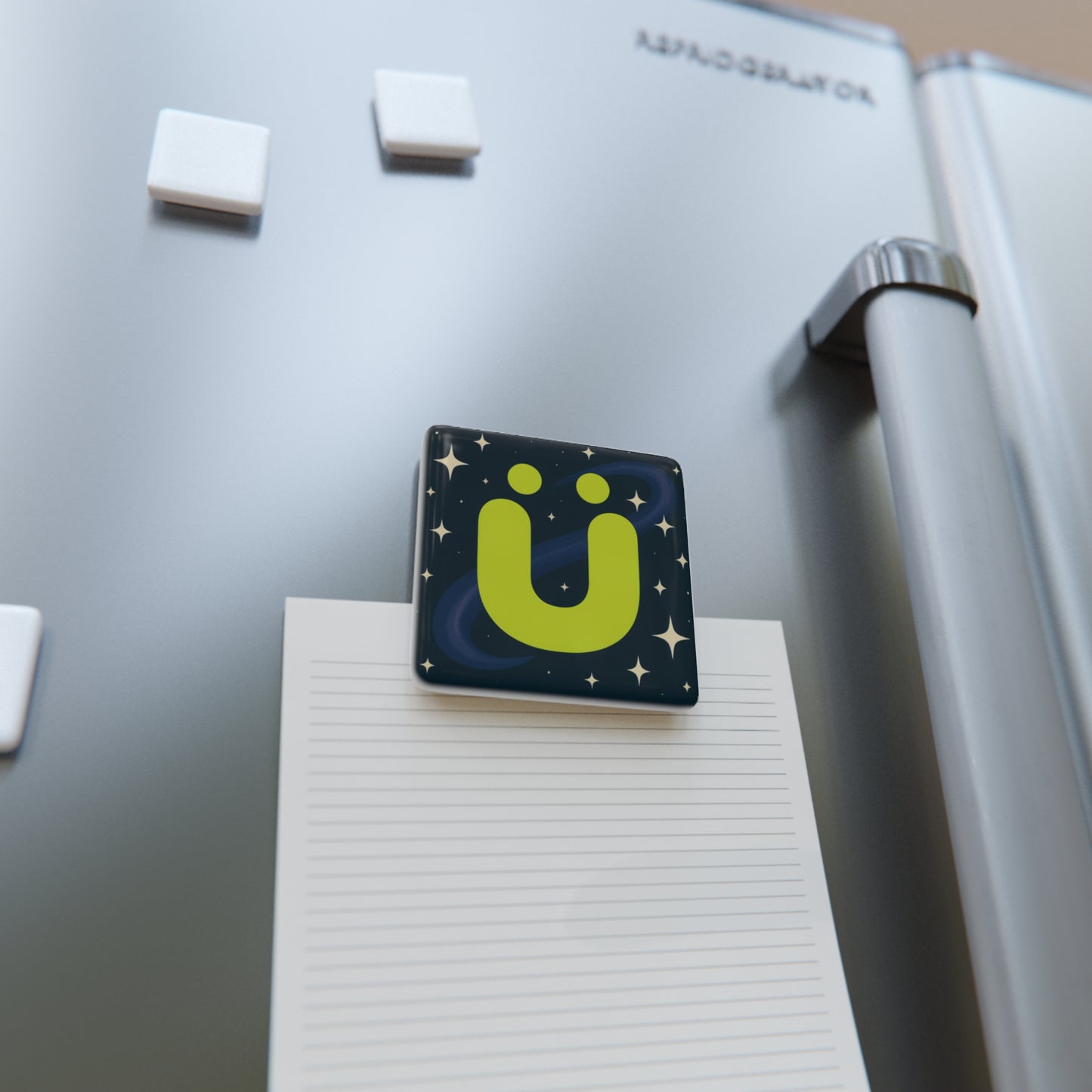 Ü Porcelain Magnet