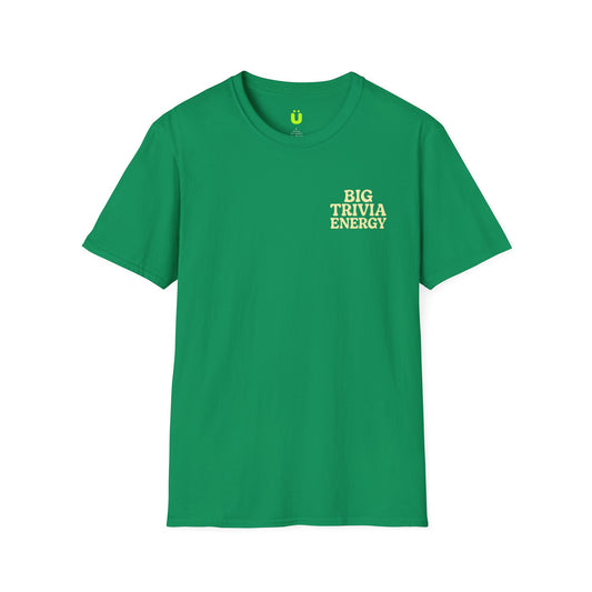 Big Trivia Energy T-Shirt – Green Edition