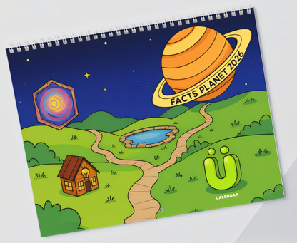 UberFacts 2026 Calendar