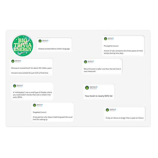 UberFacts Trivia Stickers #2